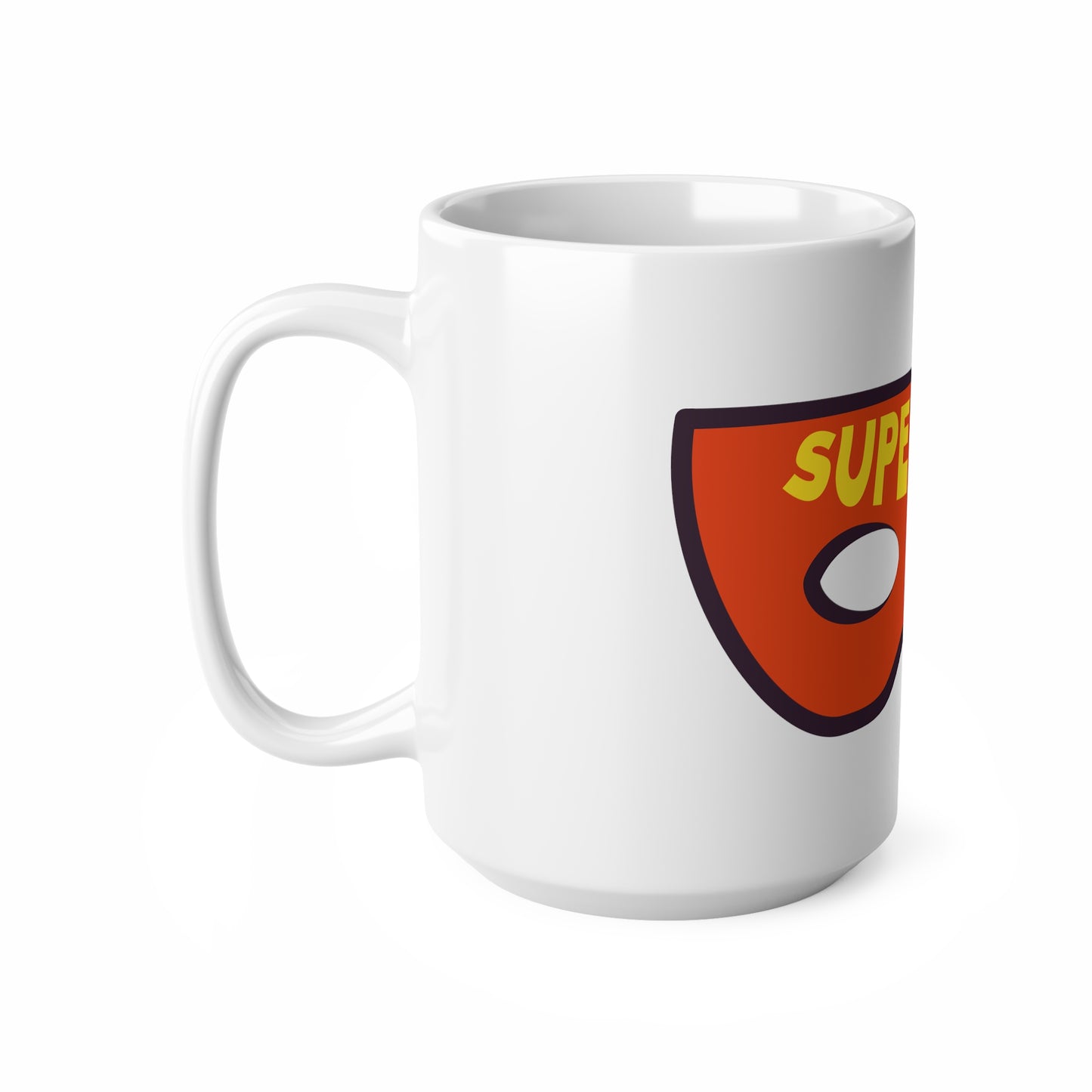 Supermum Ceramic Coffee Cups, 11oz, 15oz